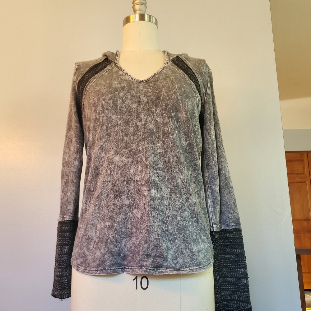 Black and Grey Hoodie